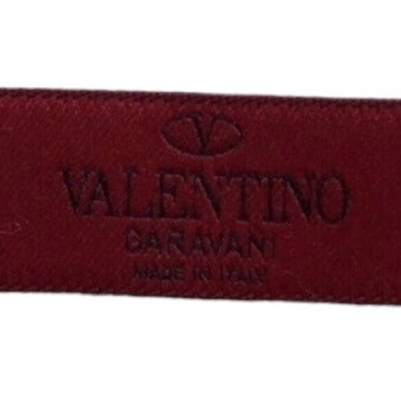 Valentino Garavani Ivory With Bold Red Nameplate Drawstring Dust Cover - Picture 3 of 3